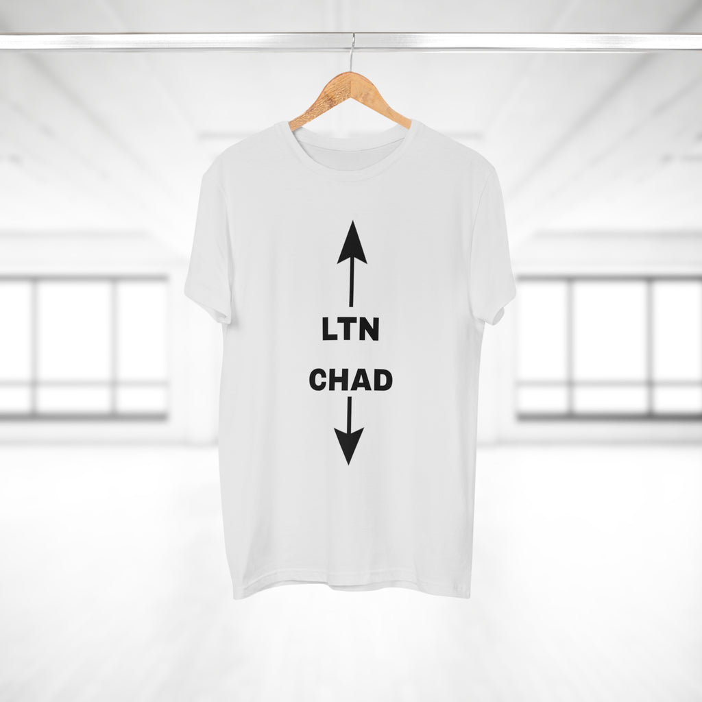 Chad Up/Down Arrow Graphic T-Shirt